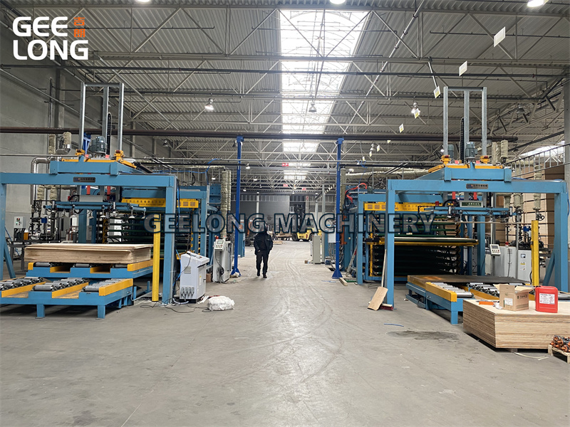 Автоматическая линия горячего прессования ламината (3)