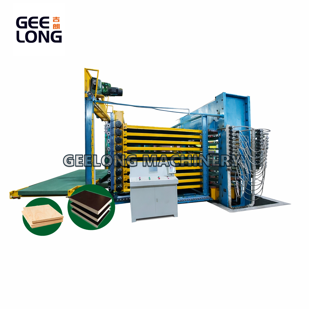 Многослойный горячий пресс для ламинированной фанеры