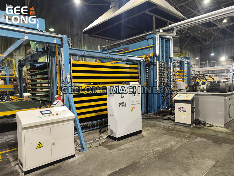 Автоматическая линия горячего прессования ламината (3)