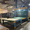 Автоматический стол для наложения фанерной пленки с электростатической адсорбцией