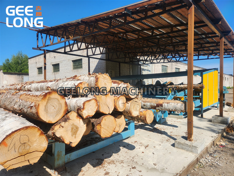 Бесшпиндельная машина для лущения шпона, машина для лущения лицевой части шпона (2)