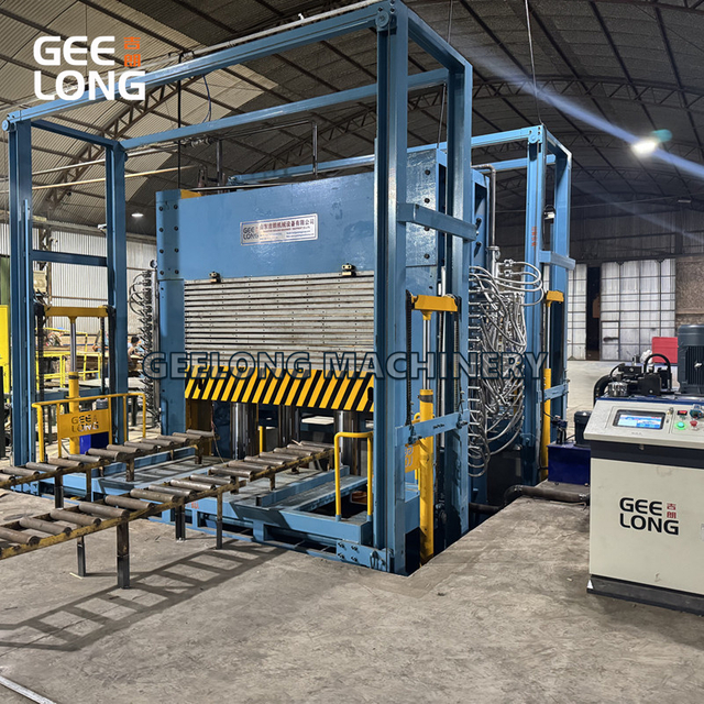 Машина для горячего прессования фанеры 5x5 футов